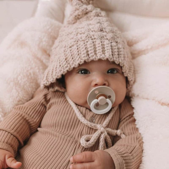 GLOW Round Bibs Pacifiers