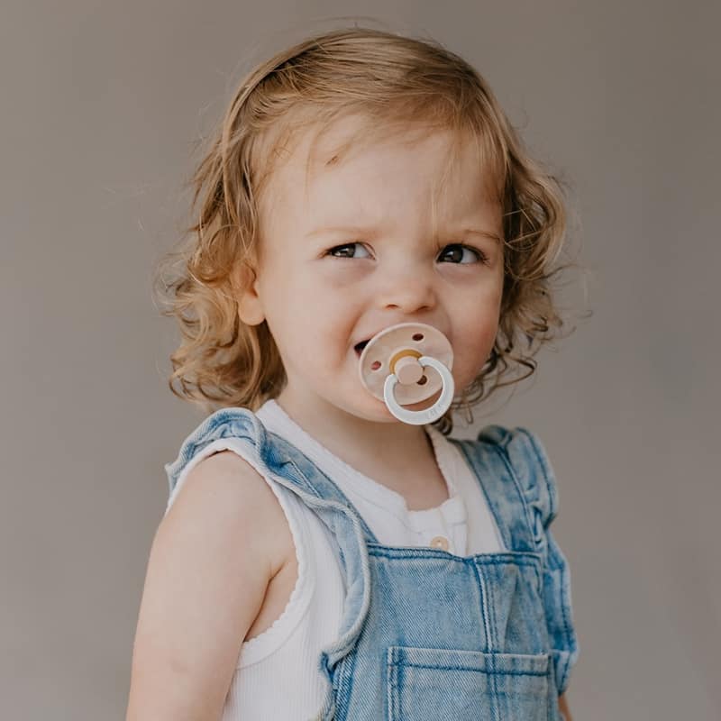 GLOW Round Bibs Pacifiers