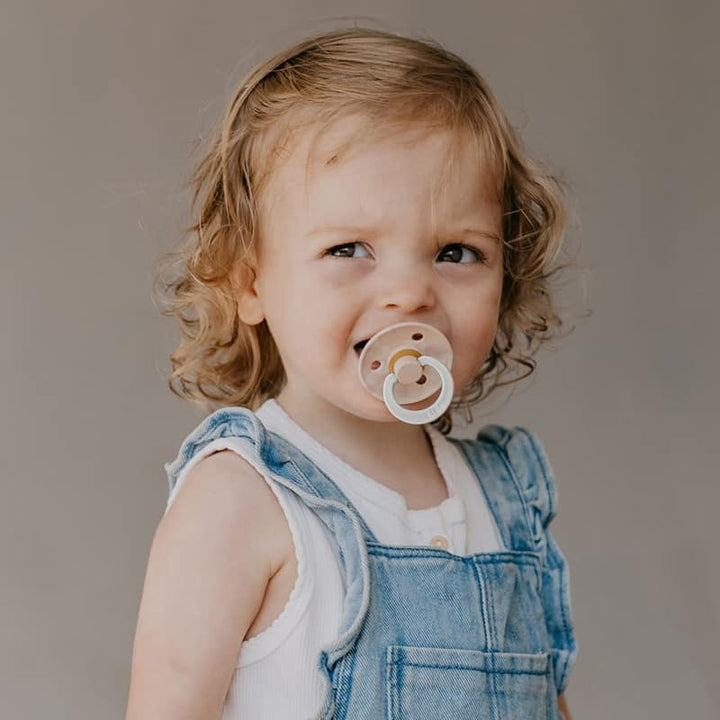 GLOW Round Bibs Pacifiers