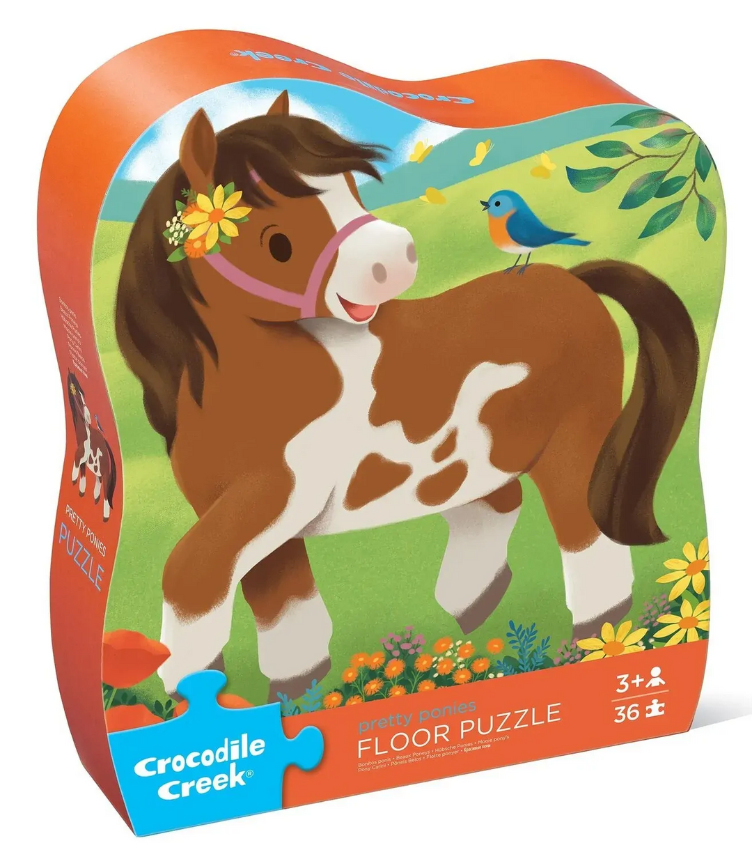 36-Piece Puzzle - Pretty Ponies
