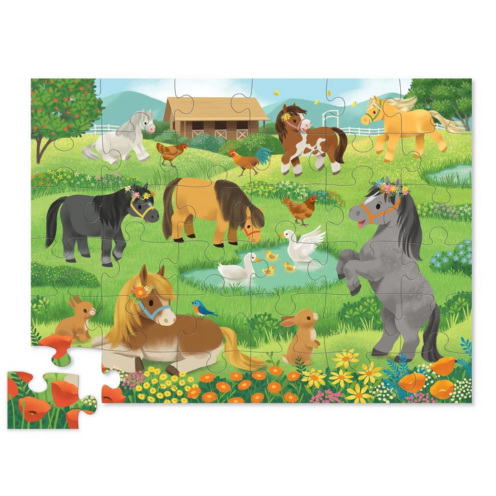 36-Piece Puzzle - Pretty Ponies