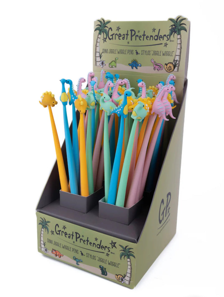 Dino Jiggle Wiggle Pens