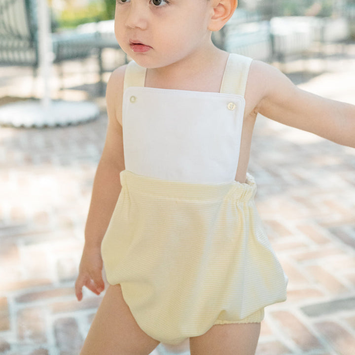 Yellow Stripe Boy Bubble