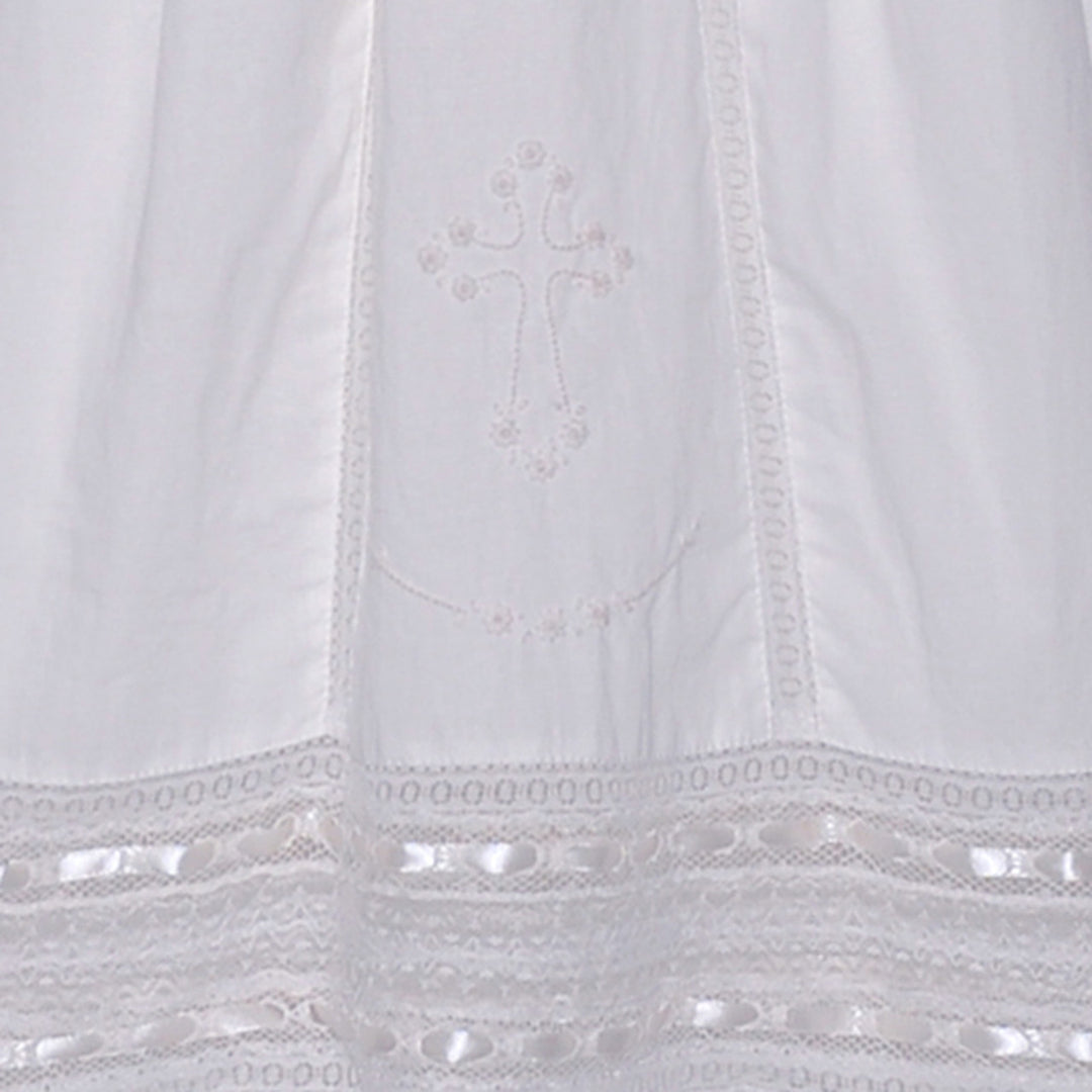 Kennedy Christening Gown - Vintage White