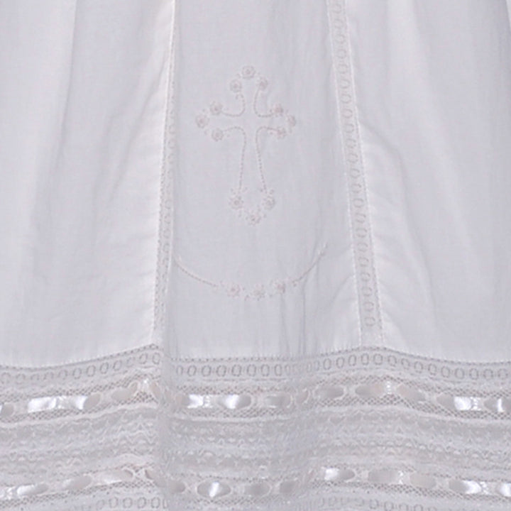 Kennedy Christening Gown - Vintage White