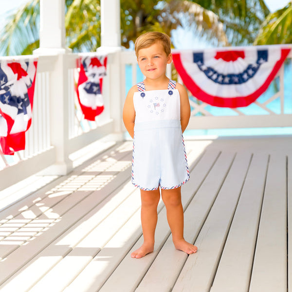 Shadwell Shortall Buckhead Blue with Pierce Mill Plaid Seersucker