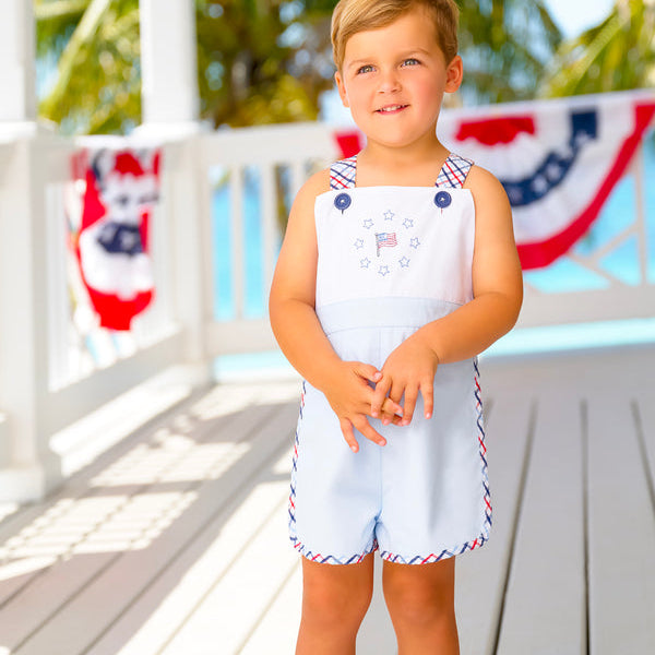 Shadwell Shortall Buckhead Blue with Pierce Mill Plaid Seersucker