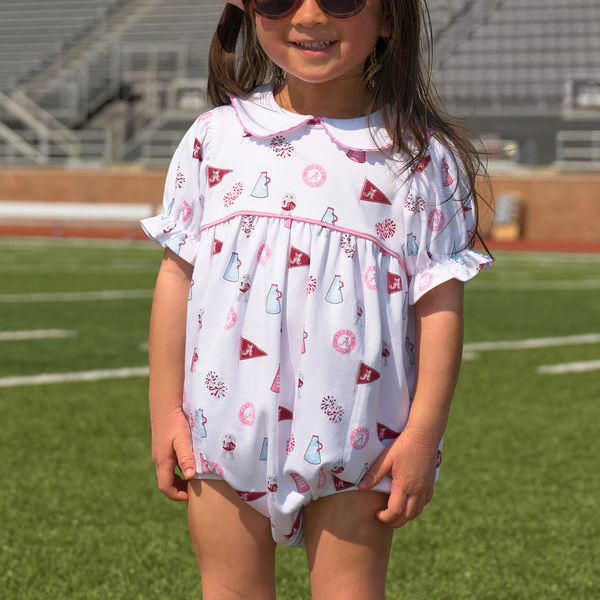 Alabama Britt Bubble - Sweet Home Honey with Worth Avenue White &amp; Hamptons Hot Pink