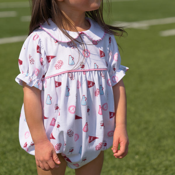 Alabama Britt Bubble - Sweet Home Honey with Worth Avenue White &amp; Hamptons Hot Pink