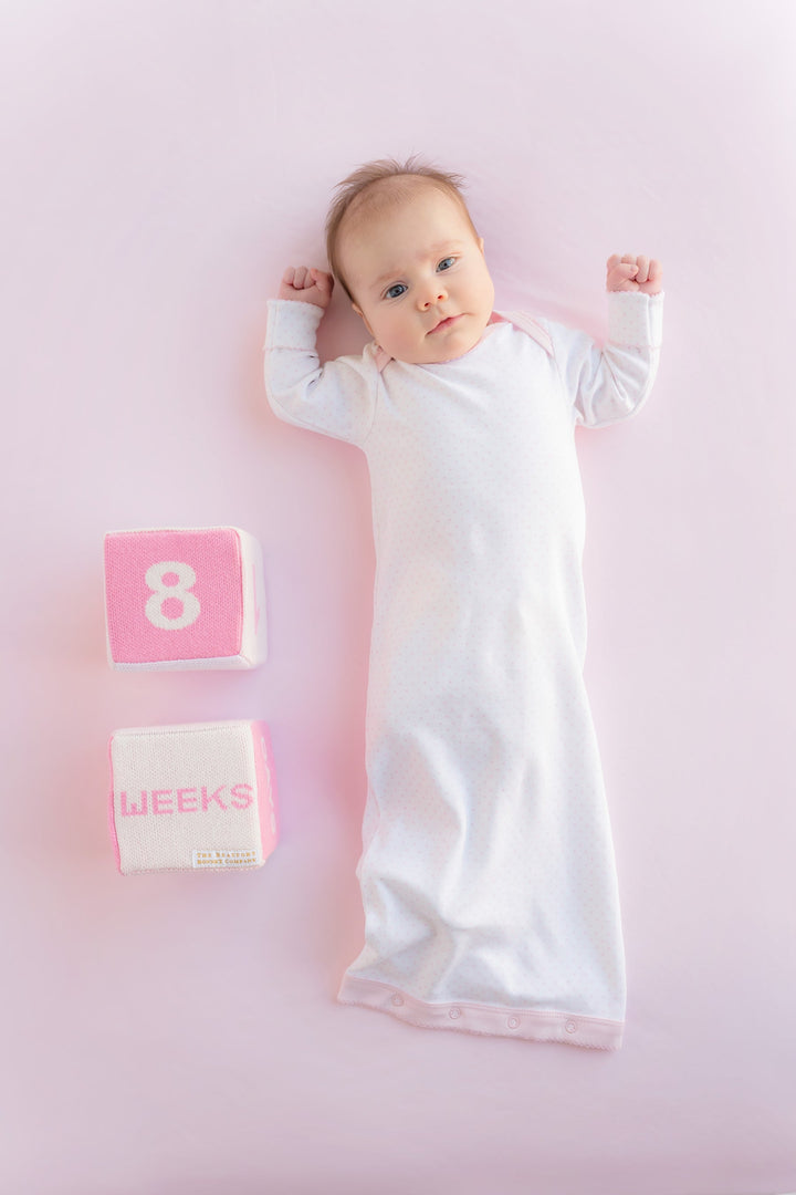 Blaylock Blocks - Hamptons Hot Pink, Palm Beach Pink, &amp; Palmetto Pearl