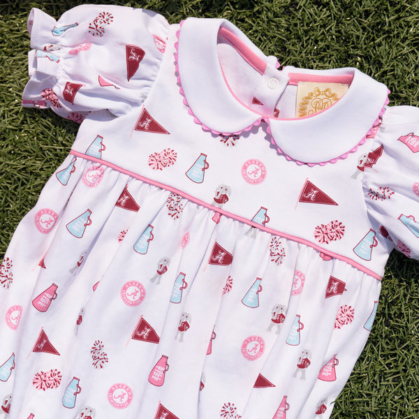 Alabama Britt Bubble - Sweet Home Honey with Worth Avenue White &amp; Hamptons Hot Pink