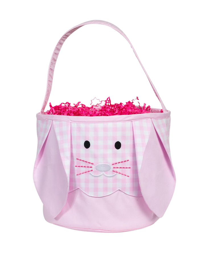 Pink Bunny Easter Basket