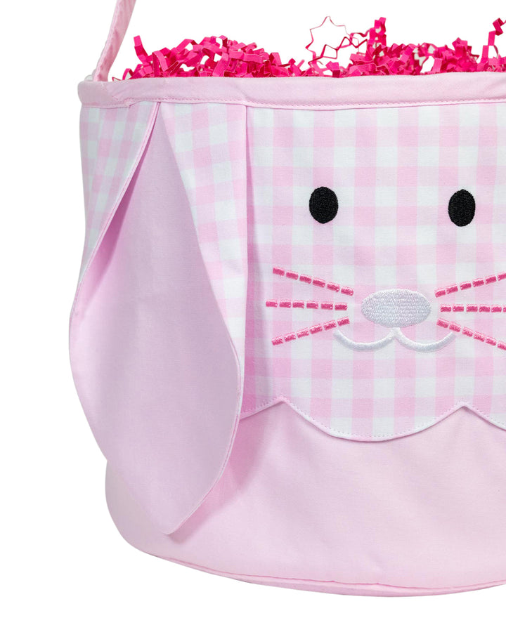 Pink Bunny Easter Basket