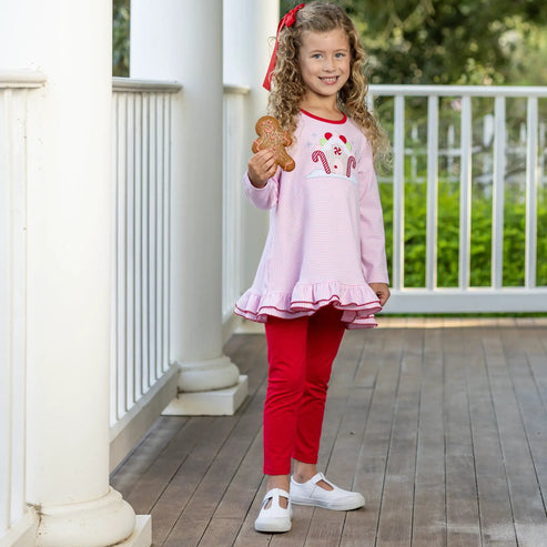 Gingerbread House Pant Set