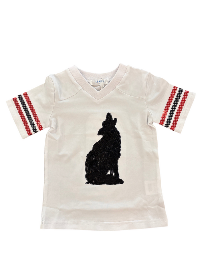 Jersey Howling Trim Top