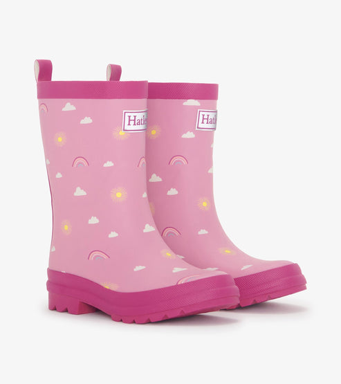 Sun Charms Matte Rain Boots