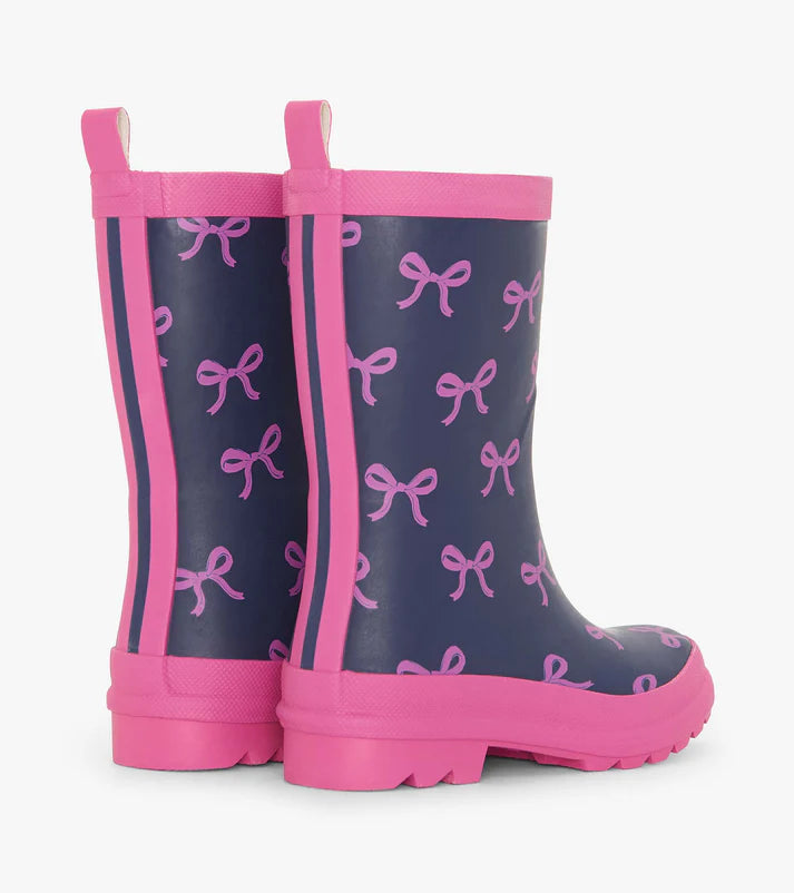 Teeny Bows Matte Rain Boots