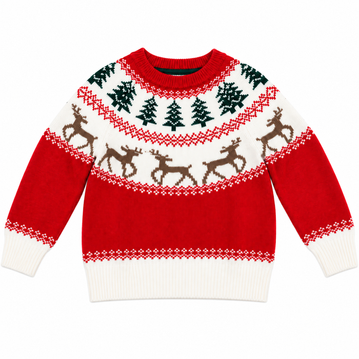 Ryan Red Rein Sweater