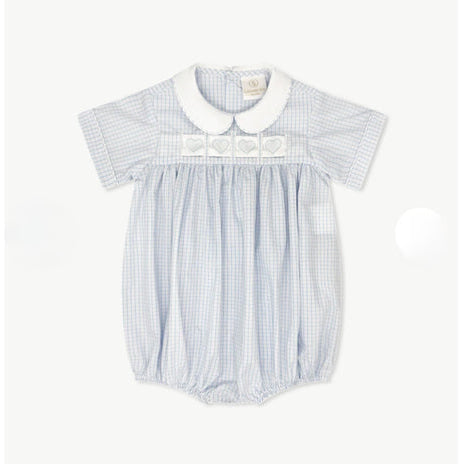 Noah Ribbon Bubble Classic Blue Windowpane