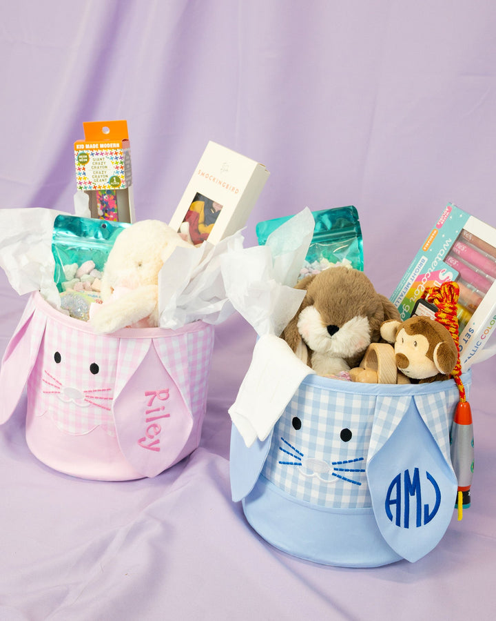 Blue Bunny Easter Basket