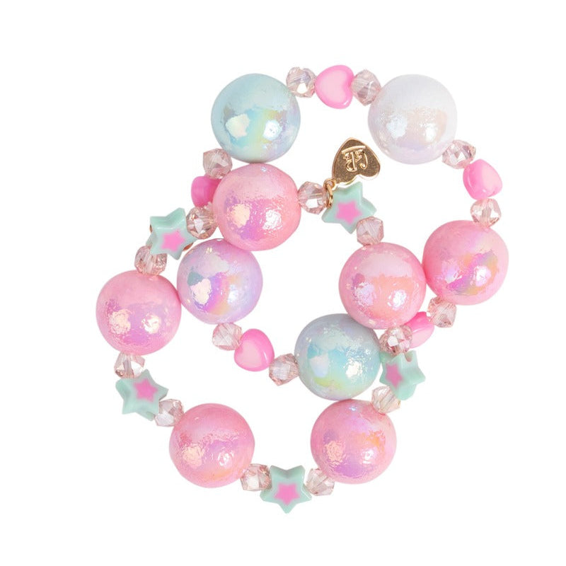 Stars and Hearts Bobble Bracelets