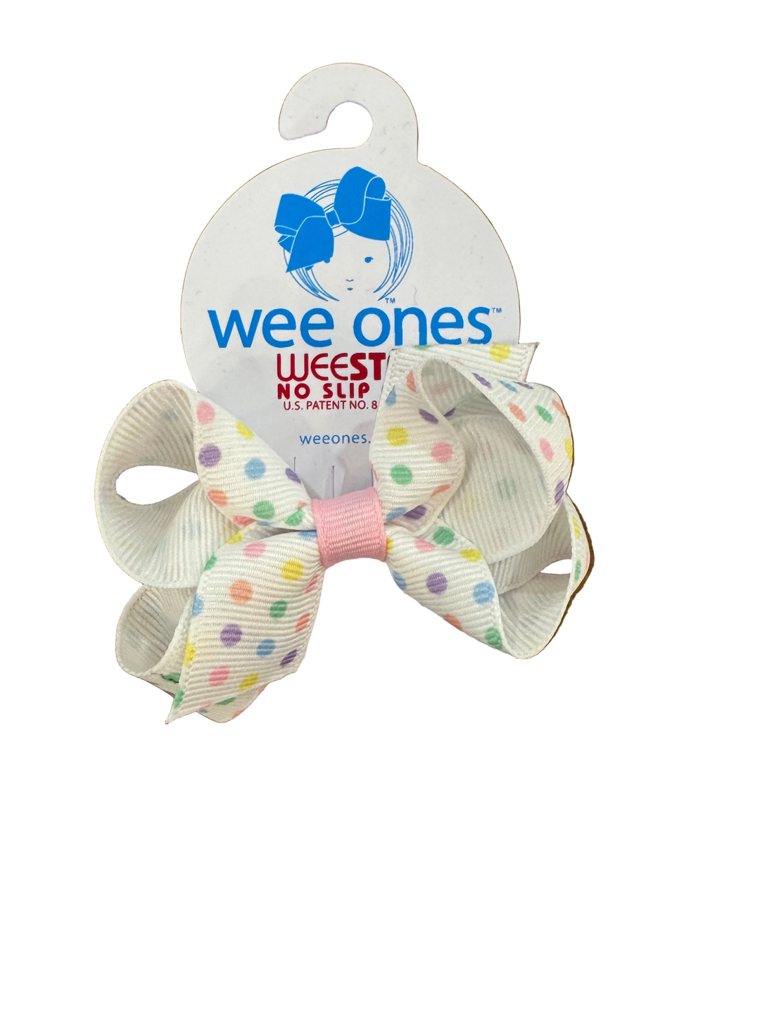 Mini Assorted Easter Print W/Embroidered Bow