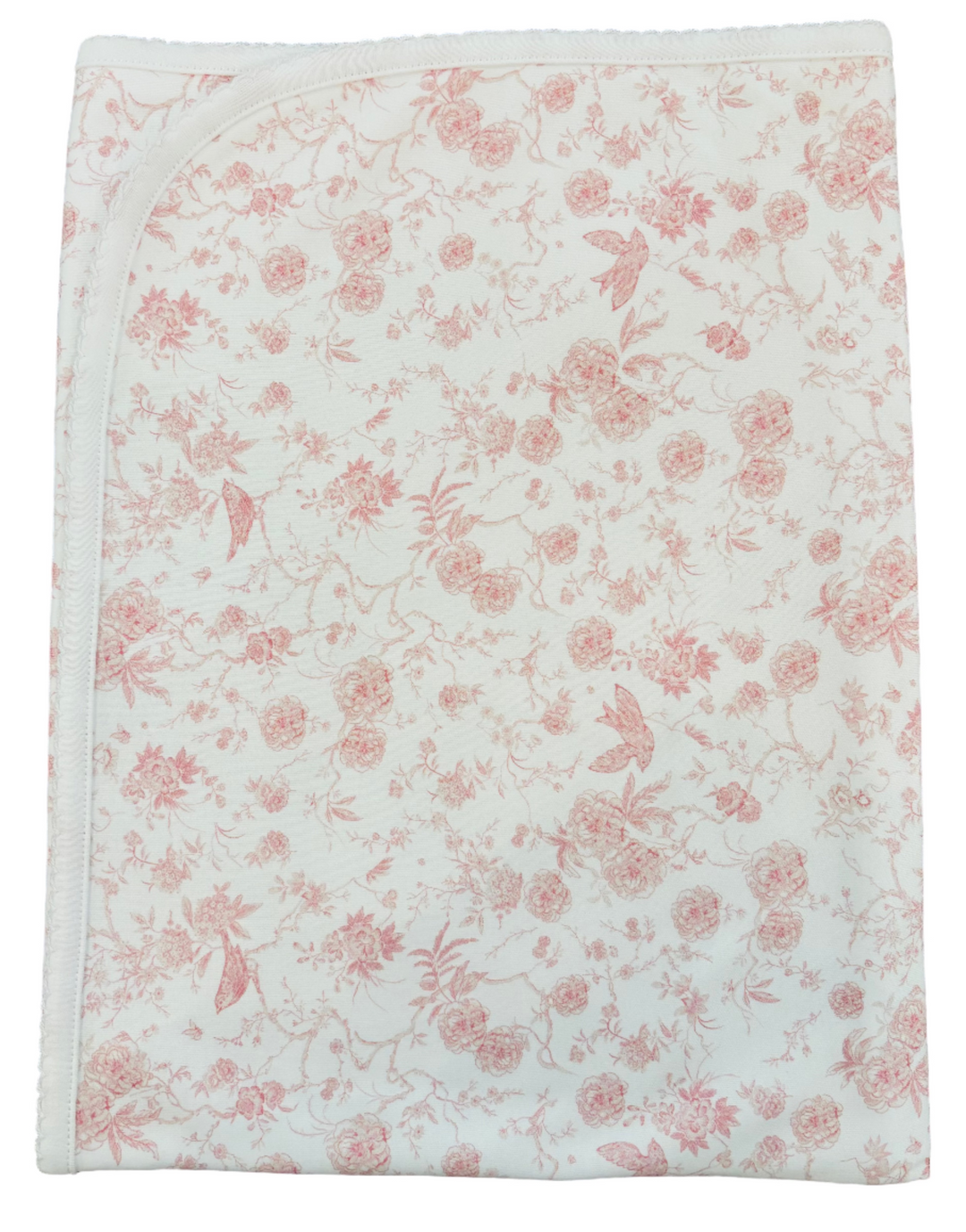 Autumn Garden Pink Blanket