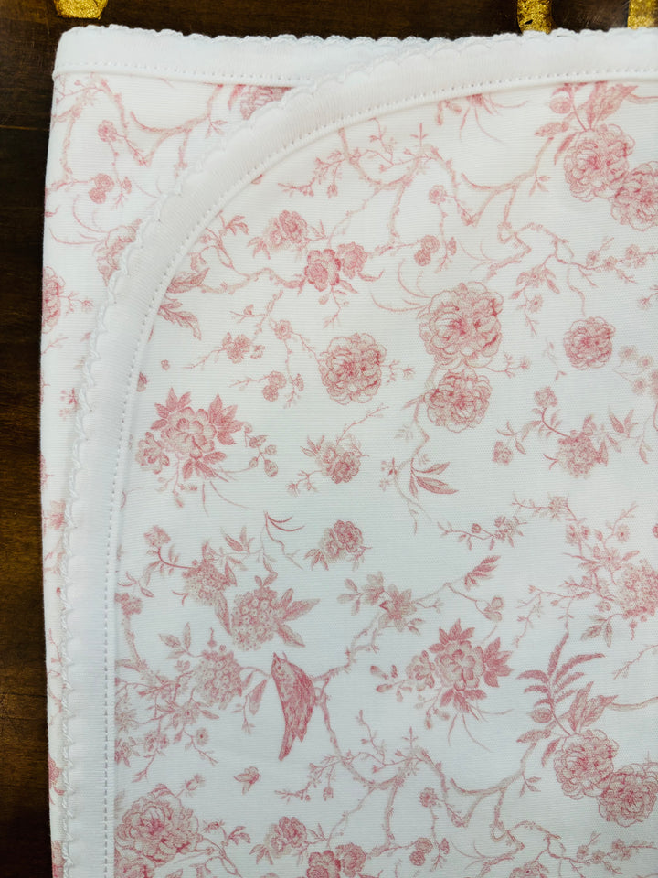 Autumn Garden Pink Blanket