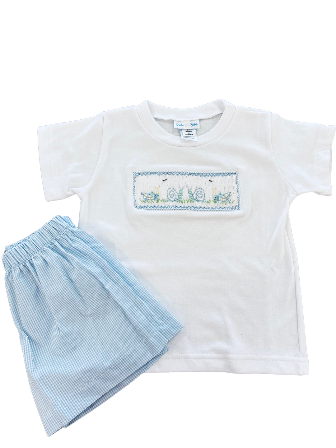 Tom  Smocked Knit Short Set