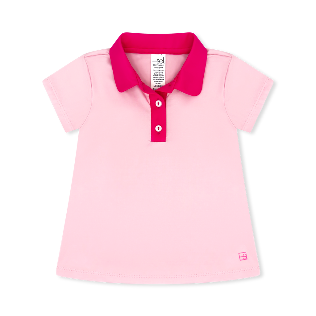 Gabby Shirt Cotton Candy Pink, Power Pink