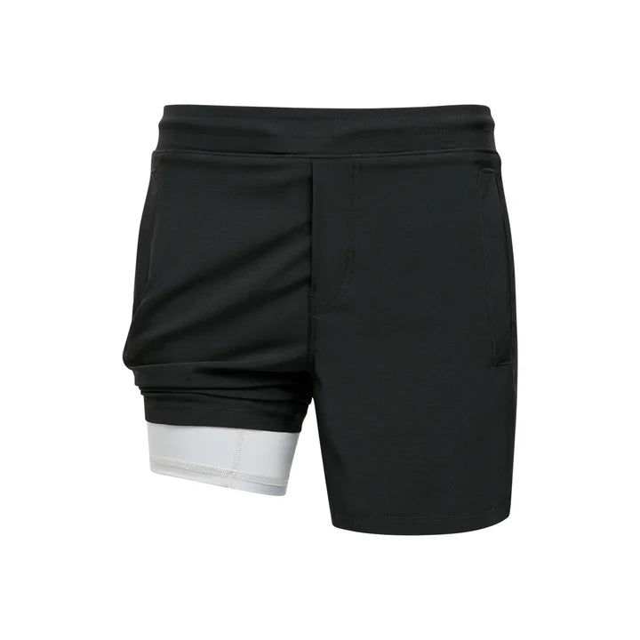 Jet Black FB Shorts