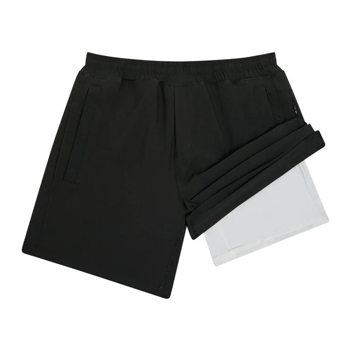 Jet Black FB Shorts
