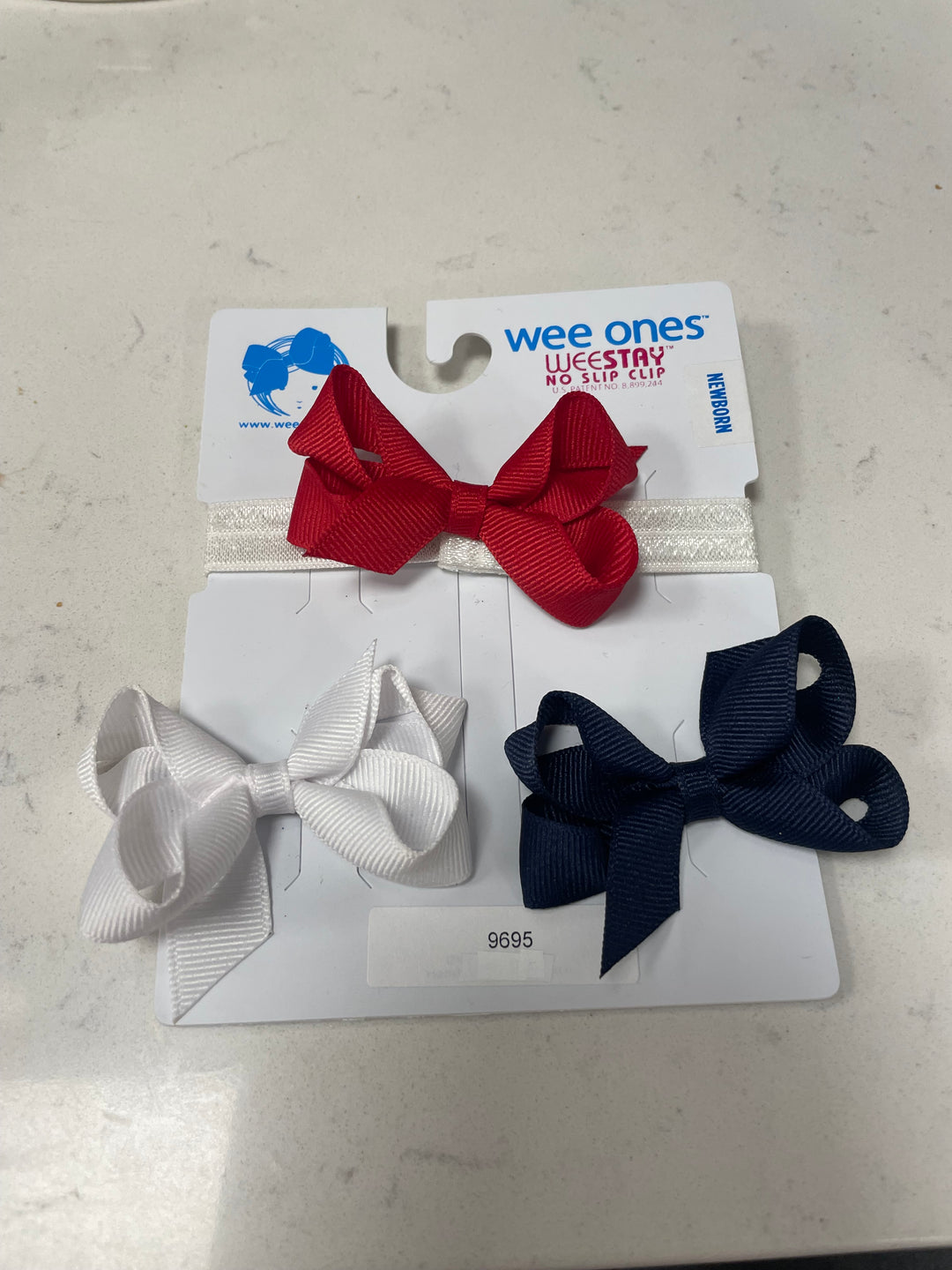 3 Pack Tiny Bow with Band