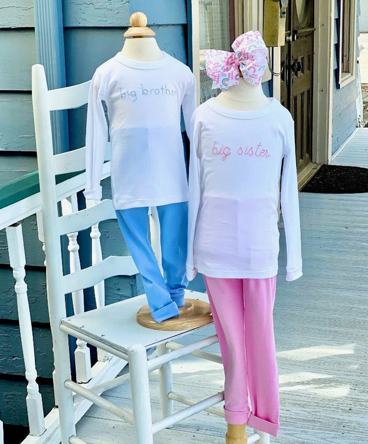 Big Brother Embroidered Pajamas
