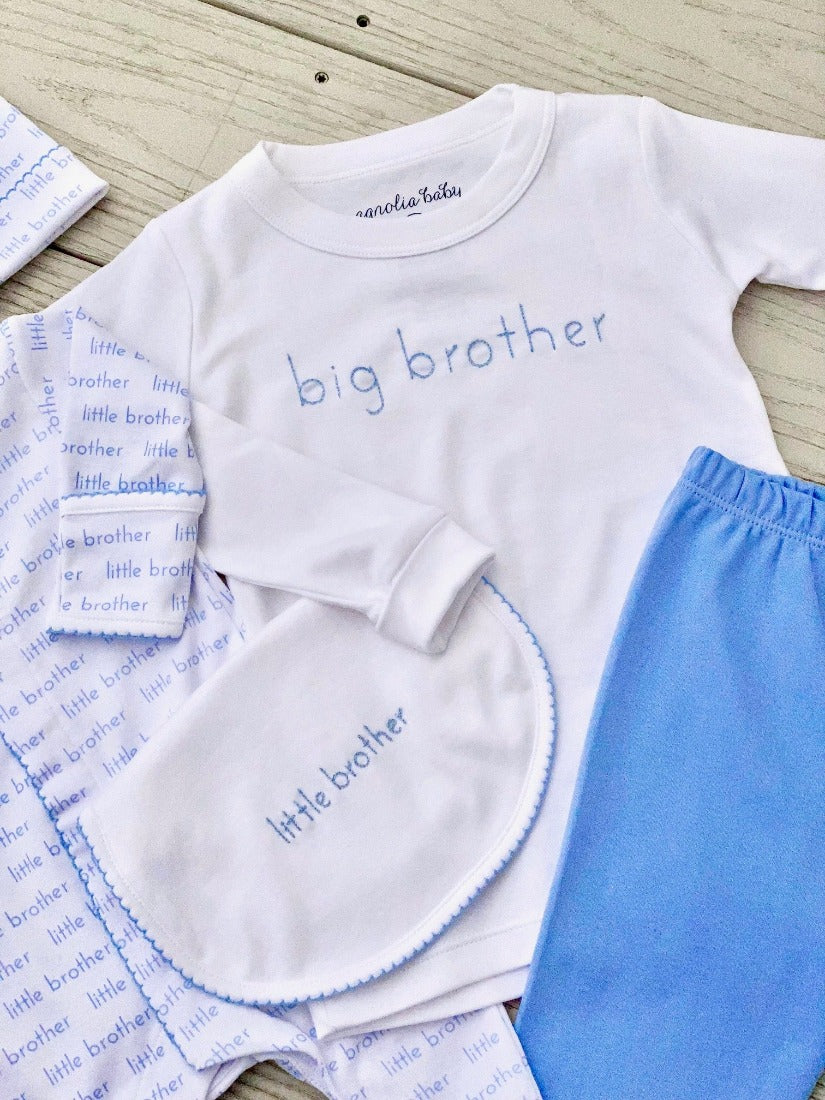 Big Brother Embroidered Pajamas