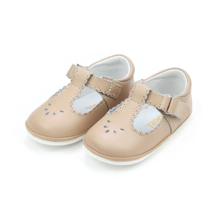 Dottie Scalloped T-Strap Mary Jane (Baby)