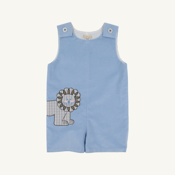 Jack Keene Jon Jon (Corduroy) Beale Street Blue with Lion Embroidery