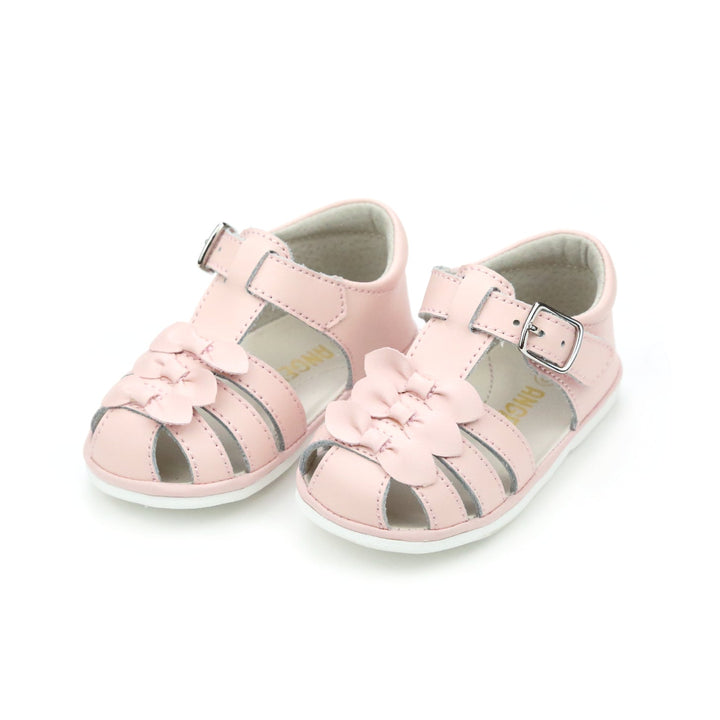 Everly Angel Baby Bow Sandal - Pink