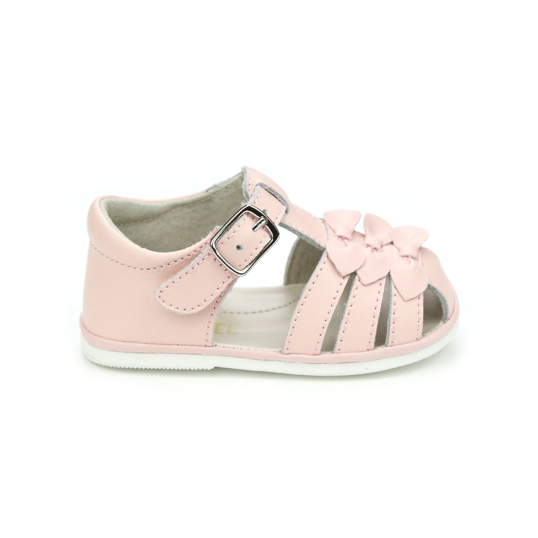 Everly Angel Baby Bow Sandal - Pink