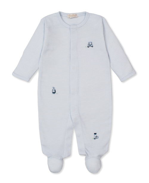 Premier Golf Championship Hand Emb. Stripe Footie