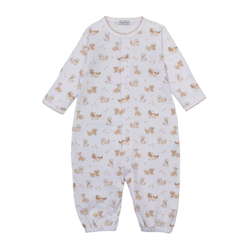 Puppy Paws Brown Convertible Gown