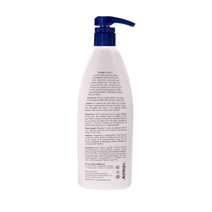 Kinder 3-In-1 Shampoo, Conditioner &amp; Body Wash