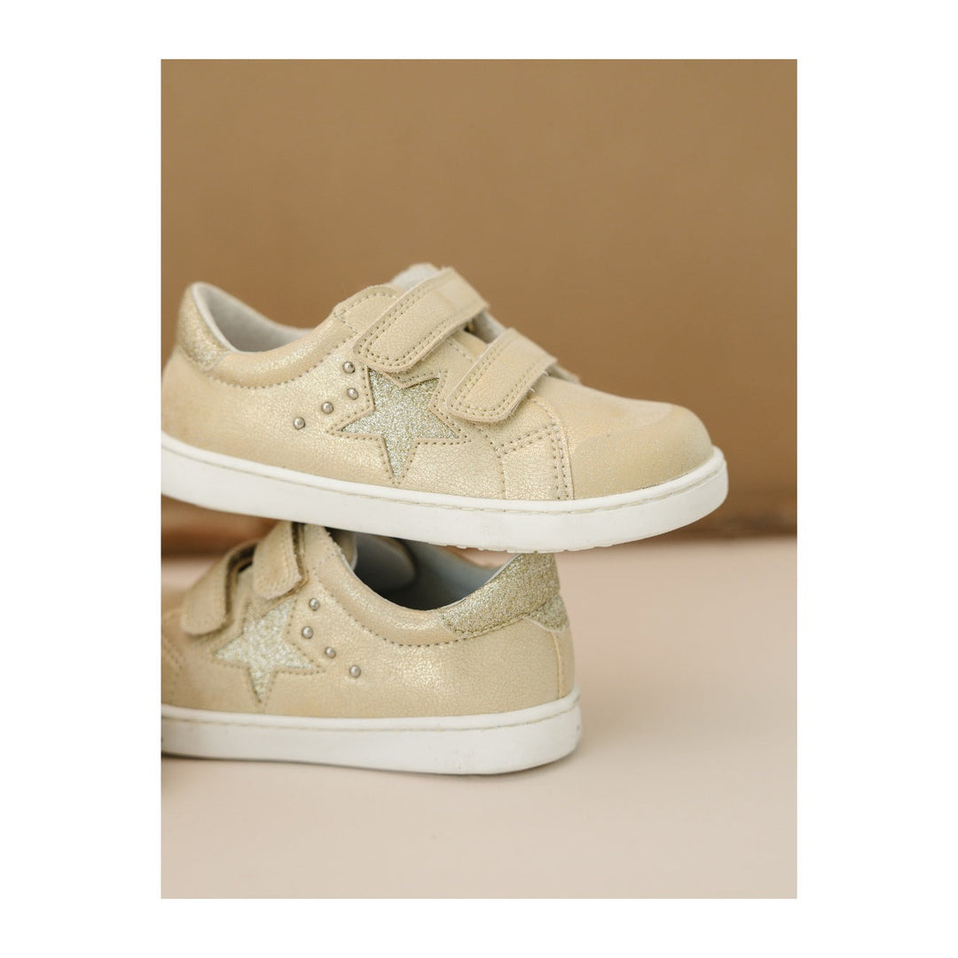 Lani Star Studded Sneaker Gold