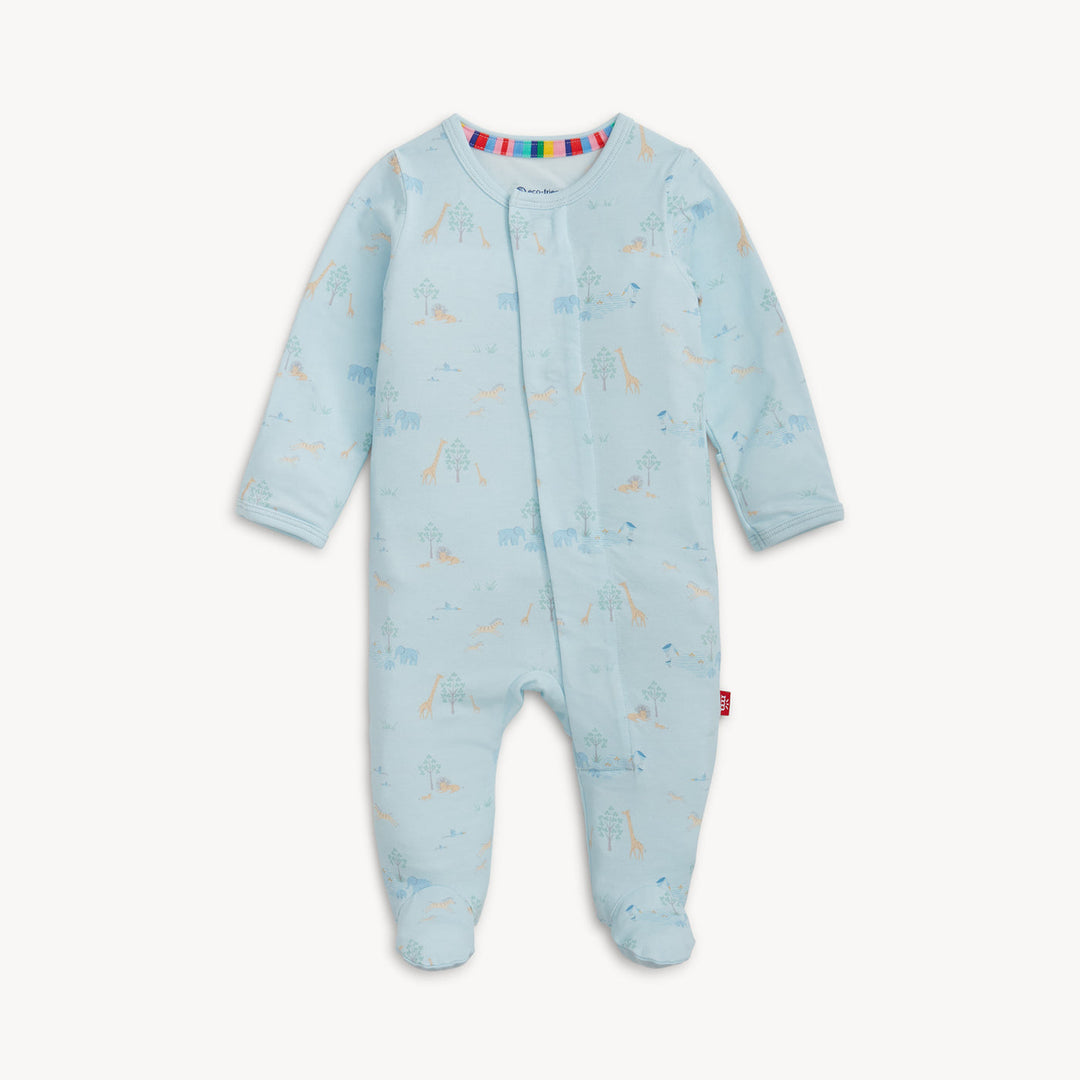 Blue Serene Safari Modal Magnetic Footie