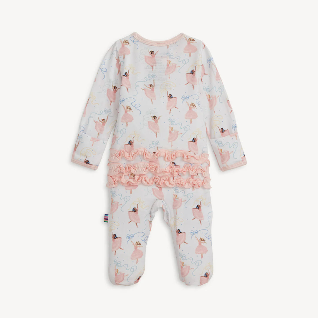 Pretty Plies Modal Parent Favorite Footie With Ruffles