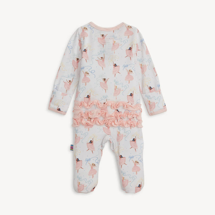 Pretty Plies Modal Parent Favorite Footie With Ruffles