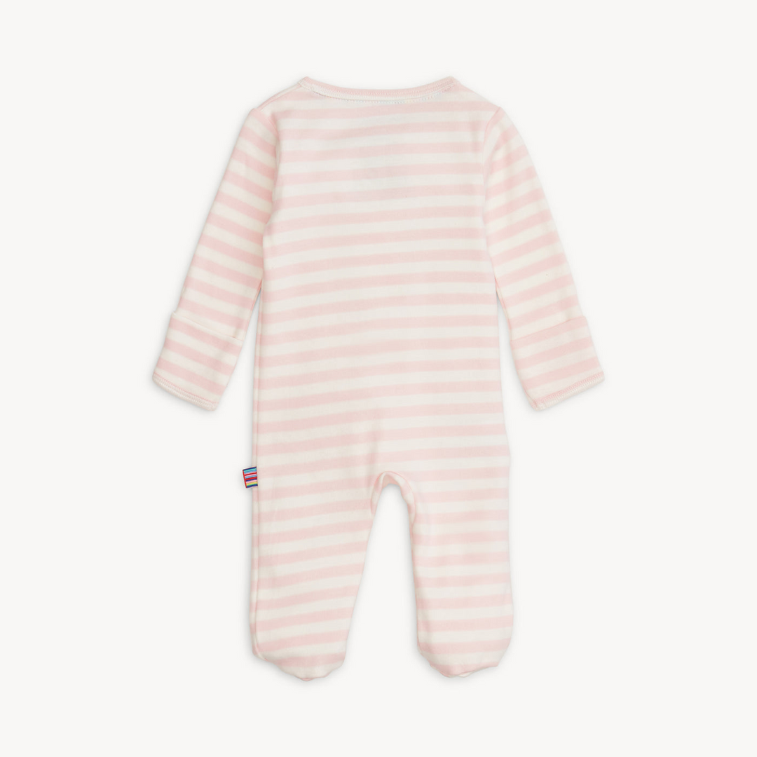Pink Stripe Magnetic Footie