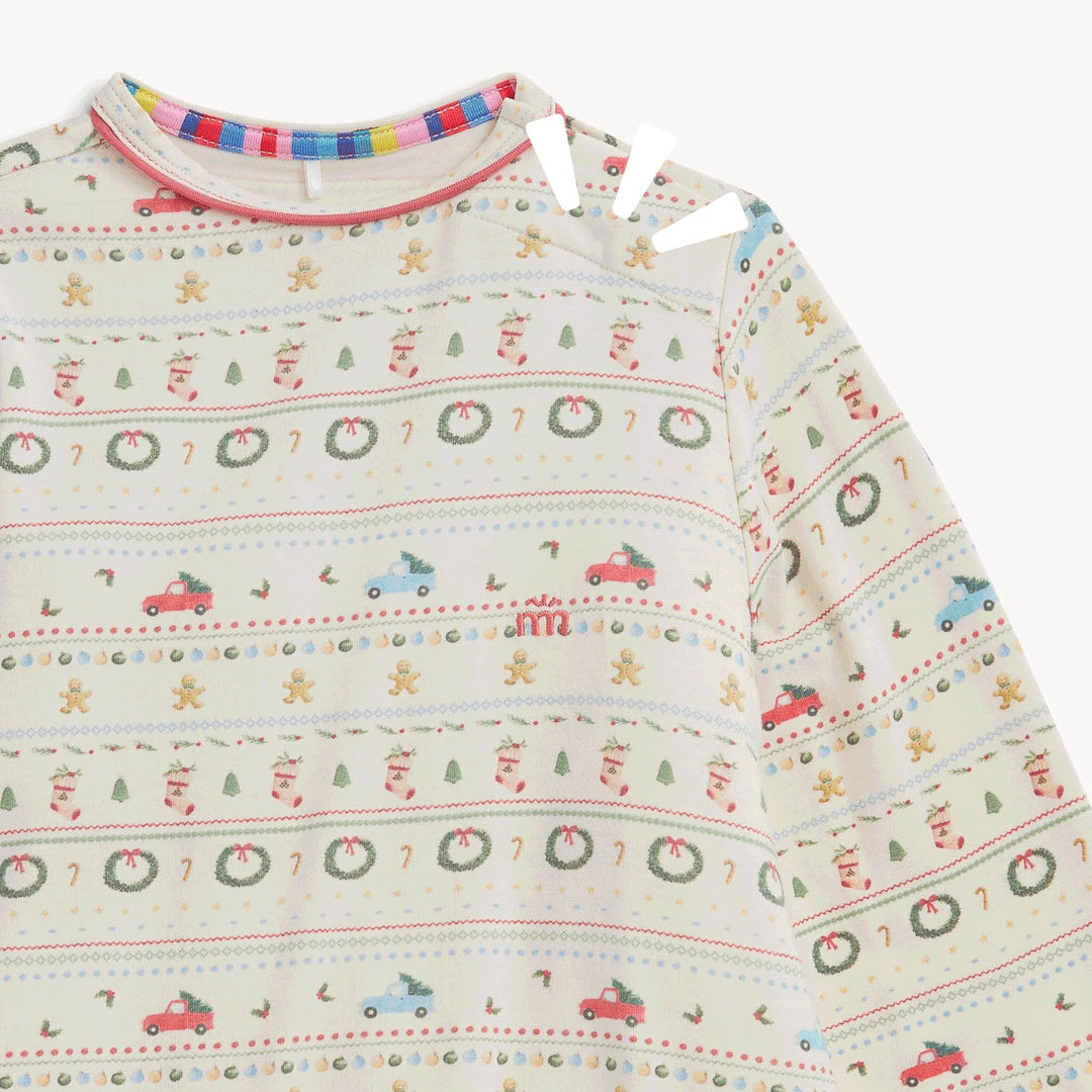 Traditional Christmas RightFit Magnetic Nightgown