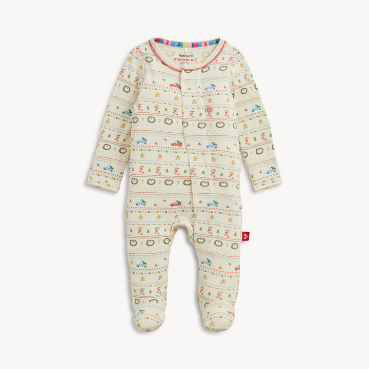 Traditional Christmas RightFit Magnetic Footie