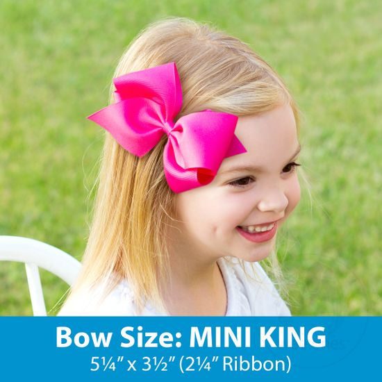 Mini King Grosgrain Bow
